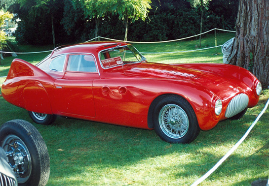 Known by Cisitalia as the'Savonuzzi Streamliner' or'Aerodynamica 