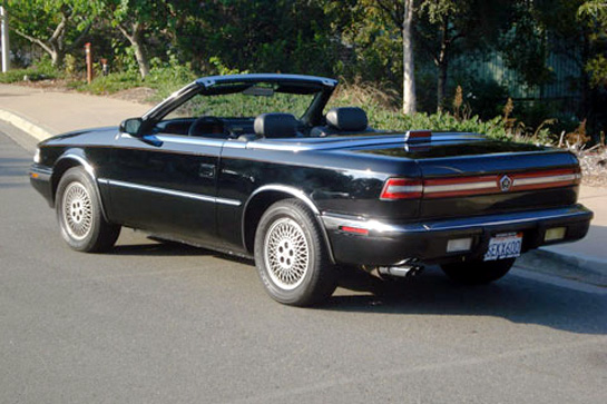 1990 Chrysler tc convertible #4