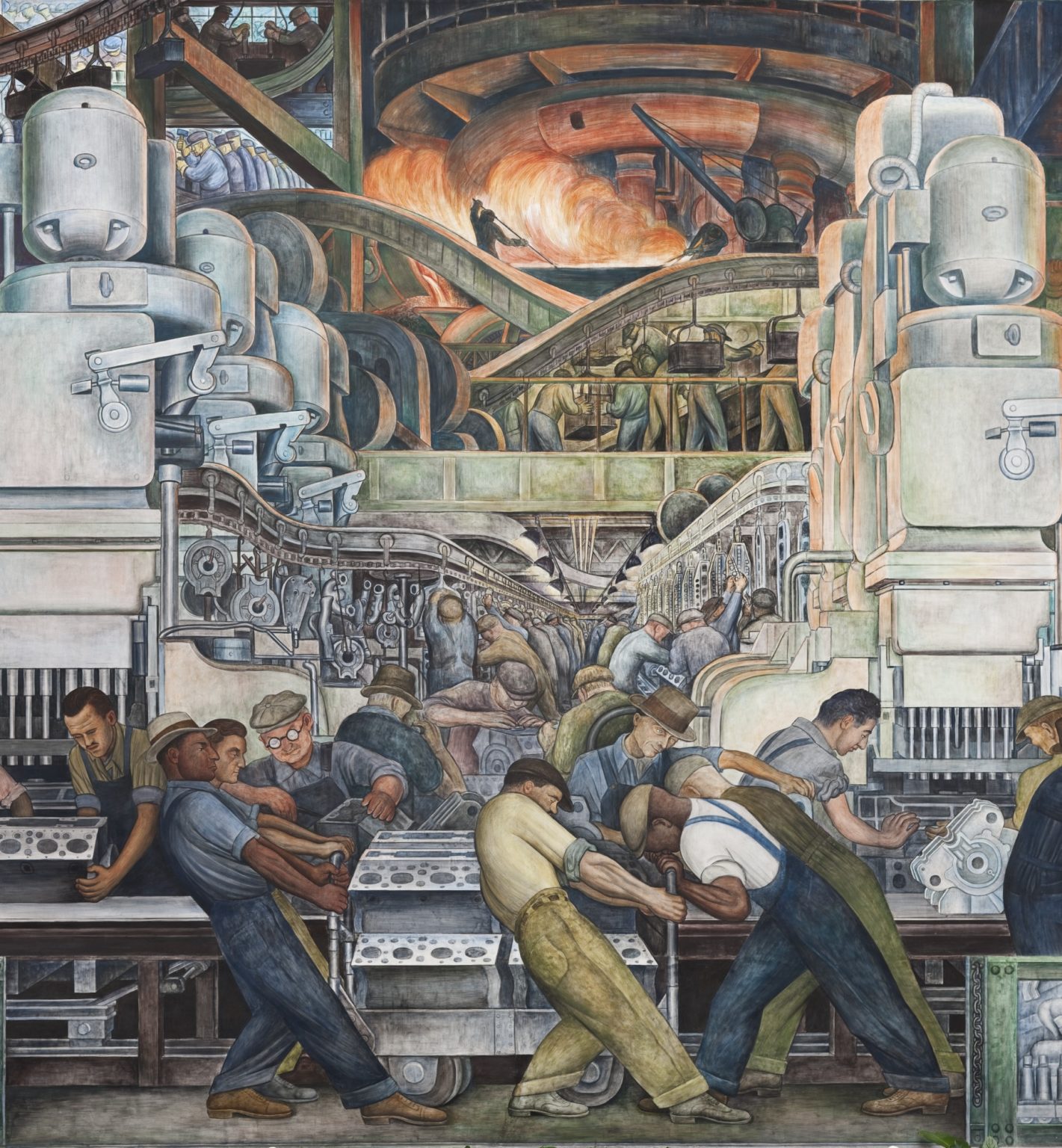 Automobile Art And The Detroit Industry Murals