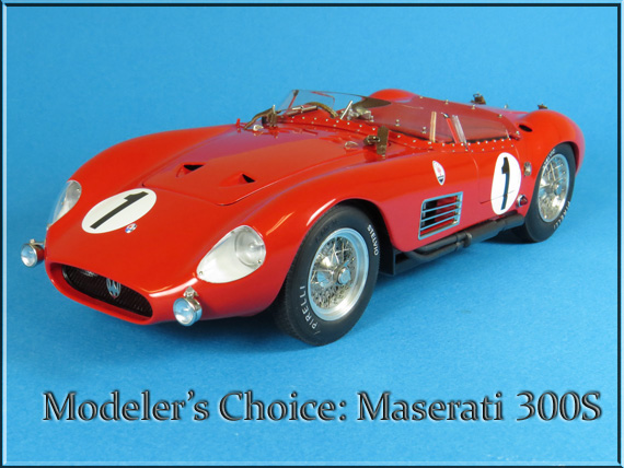 Maserati 300S, 1:18th Scale