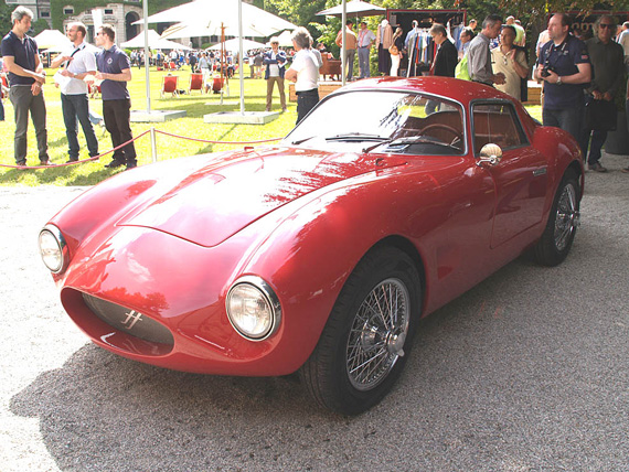 Frigerio Brothers Berlinetta SS with a 4 cylinder 2 liter engine.