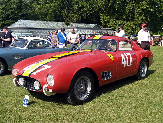 Ferrari 250 GT Tour de France berlinetta Scaglietti of 1957.