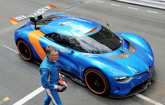 New Alpine Prototype Seen at Le Mans