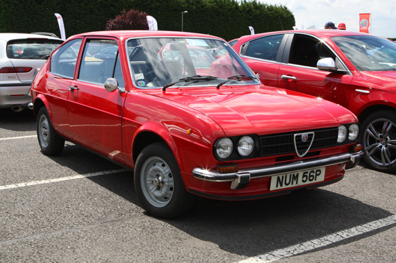 The Alfa Sud was amazing. Owned for 39 years by Jonathan Trigg (I need to check the name) the car is totally original and has covered 75 thousand miles. The car was featured on the BBC programme Top Gear back in the 1980s when it was the 1970s choice of car for a cars of the decade feature.