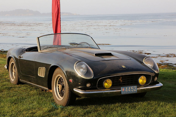 Everybody recalls the sale of the Baillon collection last February during the Retromobile show in Paris. This 250 GT California, 2935 GT, was the star of the sale as it went for $18.5 million.
