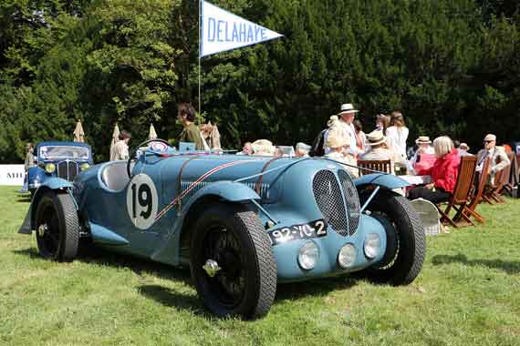 This Delahaye 135 raced in the 1939 Le Mans 24 Hours.