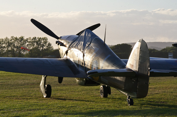 Just a great shot of the Hurricane in the late evening. How fragile it looks. Jonathan Sharp