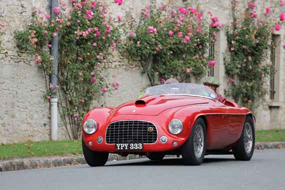 The Ferrari 166 MM is the car on which Ferrari built its legend.  This example finished seventh in the Targa Florio and fourth in the Mille Miglia in 1950.