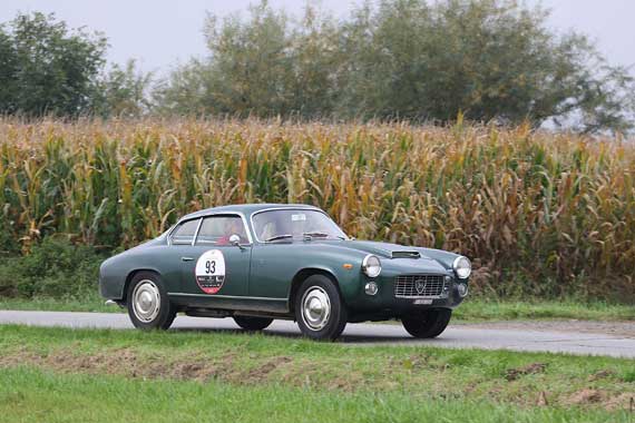 A Lancia Flaminia Sport Zagato also from 1963.