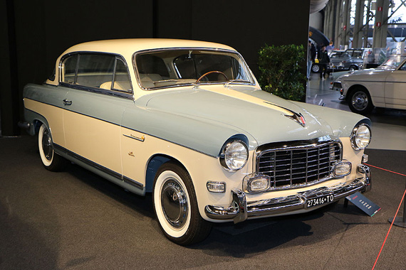 The Fiat brand was well represented in this exhibit.  Apart from the mass production models, Fiat produced this 1900B Granluce in 1954 which seems to have an American inspiration.