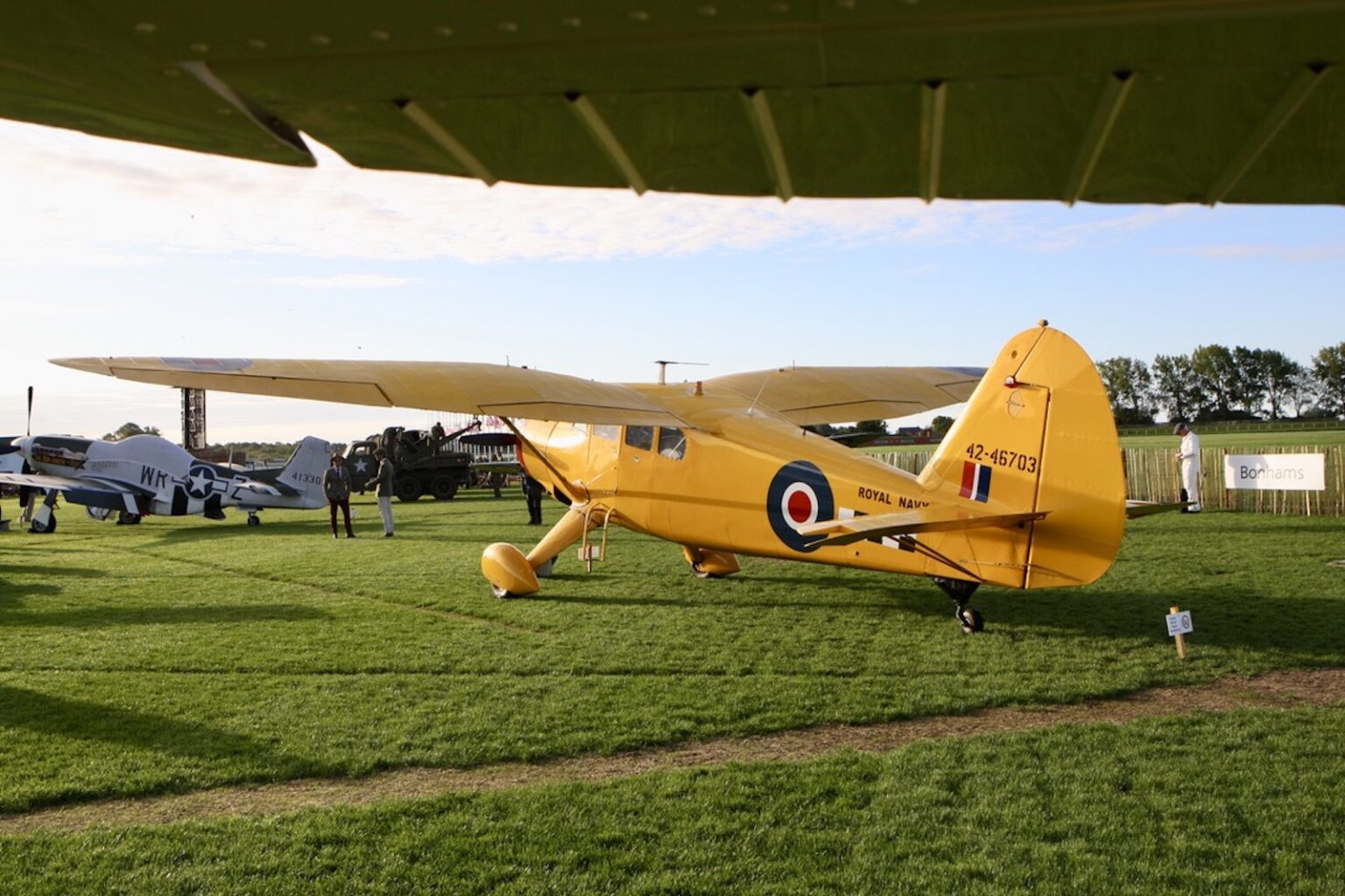 Stinson Model R Classic Aircraft at Goodwood