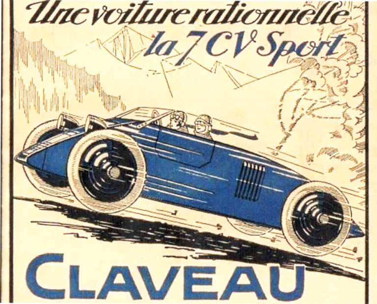 Claveau Rector The Cars of Émile Claveau Part 1